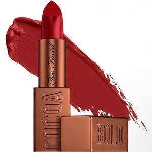 Too Faced | Cocoa Bold Cream Lipstick in ‘Chocolate Lava’ - NIB